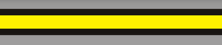 Linha amarela com preto