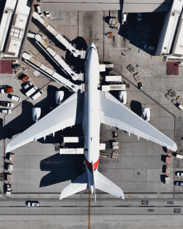 Airbus A380 assistência em escala